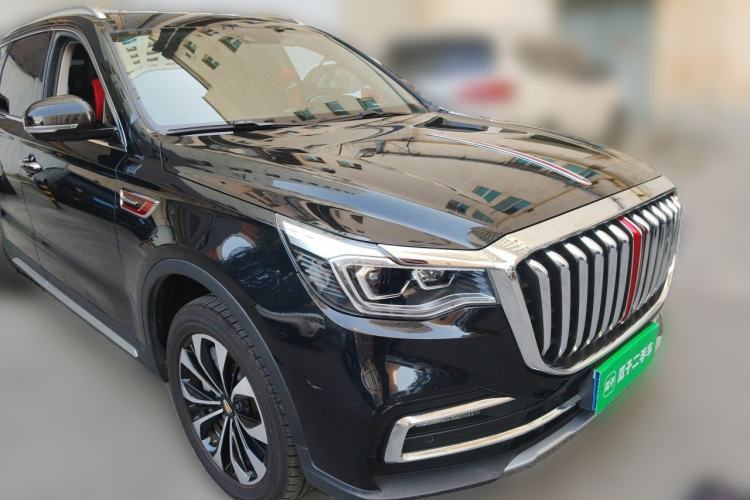 Used Hongqi HS7 2021 2.0T DCT Two-Wheel Drive Smart Connect Flagship Edition Front Right 45 Deg