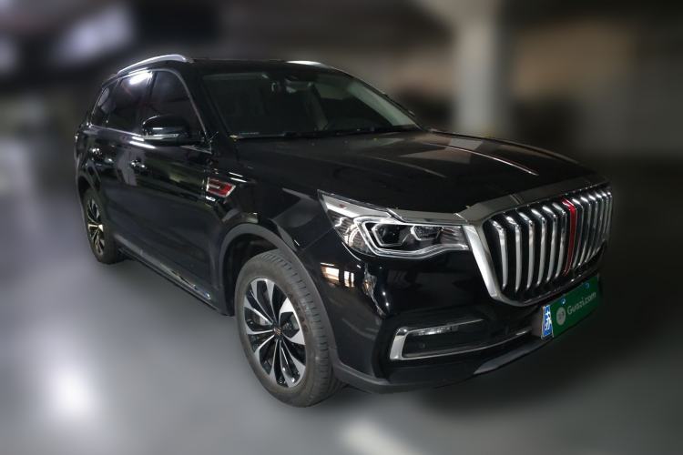 Used Hongqi HS7 2021 3.0T Automatic All-Wheel Drive Smart Connect Flagship Edition Front Right 45 Deg