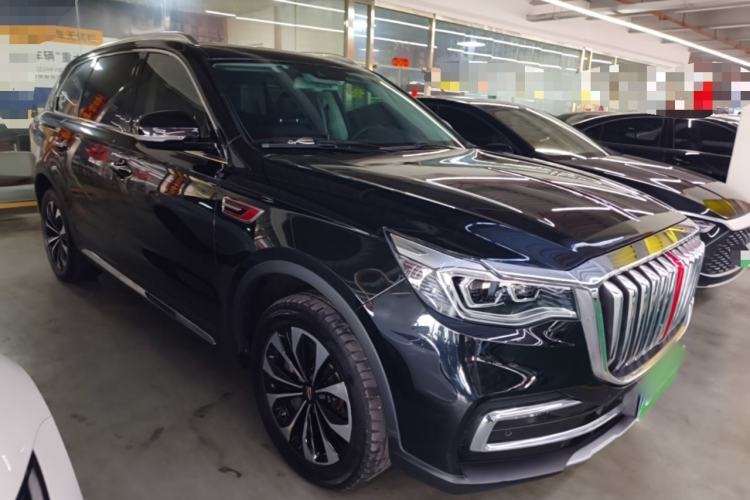 Used Hongqi HS7 2021 3.0T Automatic All-Wheel Drive Smart Connect Flagship Edition Front Right 45 Deg