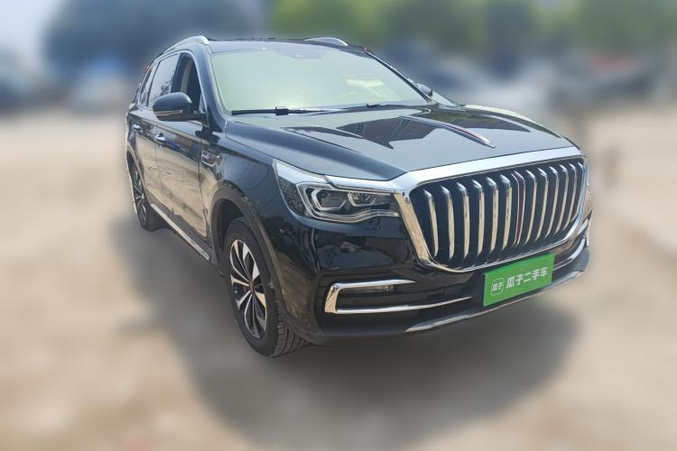Used Hongqi HS7 2021 2.0T DCT Two-Wheel Drive Smart Connect Flagship Edition Front Right 45 Deg