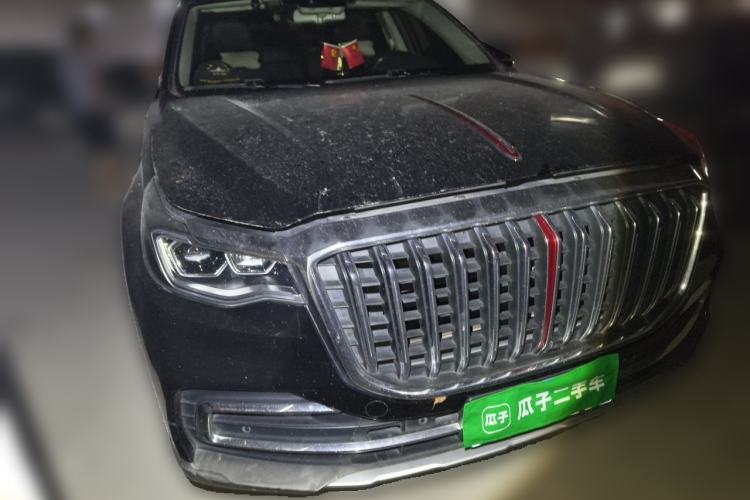 Used Hongqi HS7 2021 2.0T DCT Two-Wheel Drive Smart Connect Flagship Edition Front Right 45 Deg