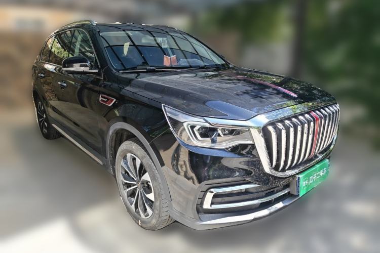 Used Hongqi HS7 2021 3.0T Automatic All-Wheel Drive Smart Connect Flagship Edition Front Right 45 Deg