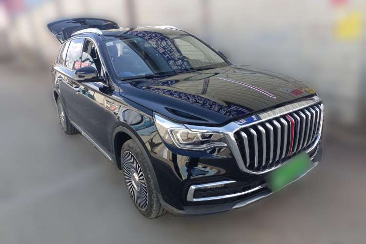 Used Hongqi HS7 2021 3.0T Automatic All-Wheel Drive Smart Connect Flagship Edition Front Right 45 Deg