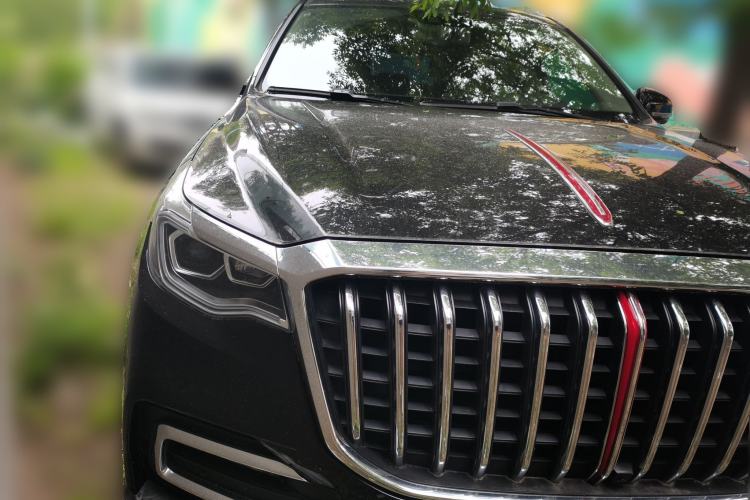 Used Hongqi HS7 2021 3.0T Automatic All-Wheel Drive Smart Connect Flagship Edition Front Right 45 Deg