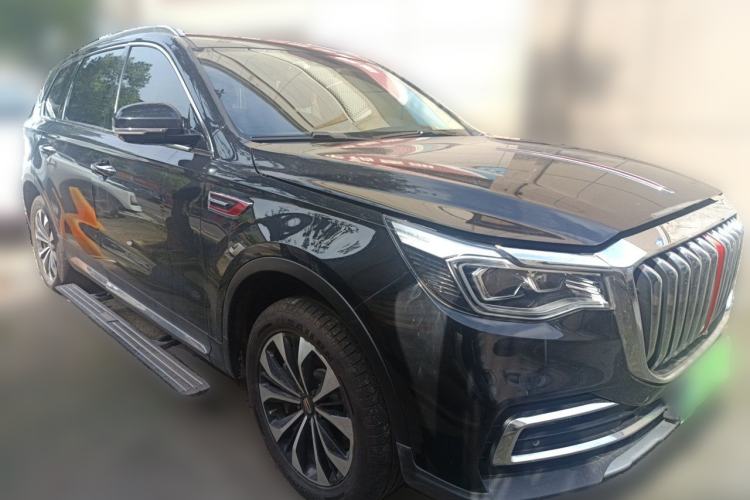 Used Hongqi HS7 2021 2.0T DCT Two-Wheel Drive Smart Connect Flagship Edition Front Right 45 Deg