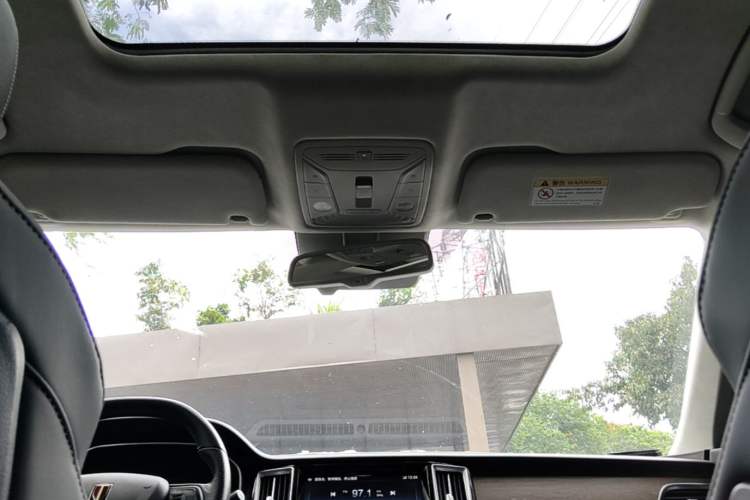 Used Hongqi HS7 2021 3.0T Automatic All-Wheel Drive Smart Connect Flagship Edition Headliner