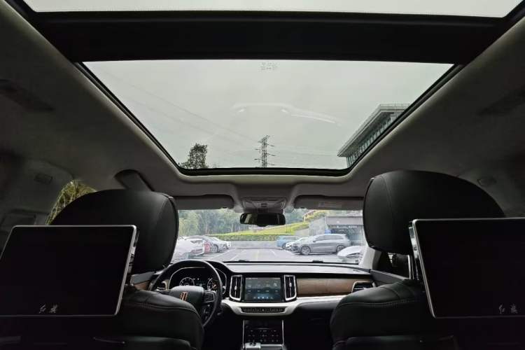 Used Hongqi HS7 2021 3.0T Automatic All-Wheel Drive Smart Connect Flagship Edition Headliner