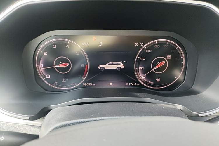 Used Hongqi HS7 2021 3.0T Automatic All-Wheel Drive Smart Connect Flagship Edition Instrument Cluster