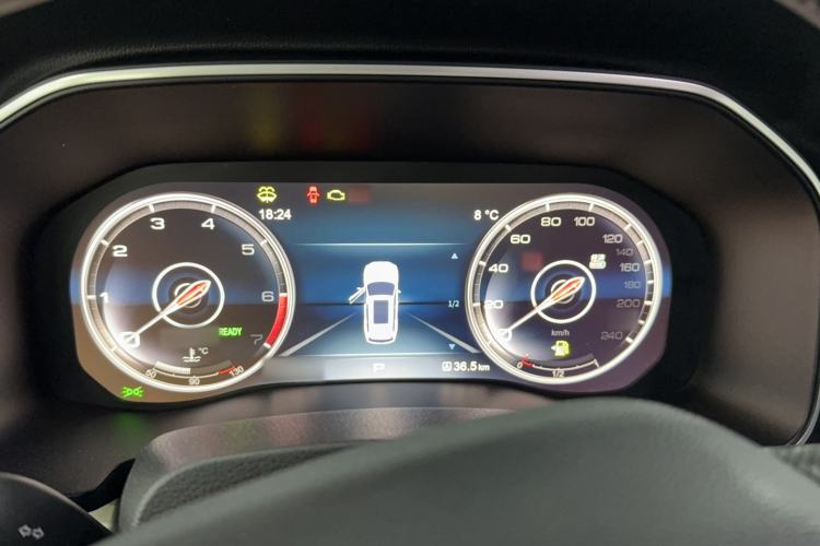 Used Hongqi HS7 2021 2.0T DCT Two-Wheel Drive Smart Connect Flagship Edition Instrument Cluster