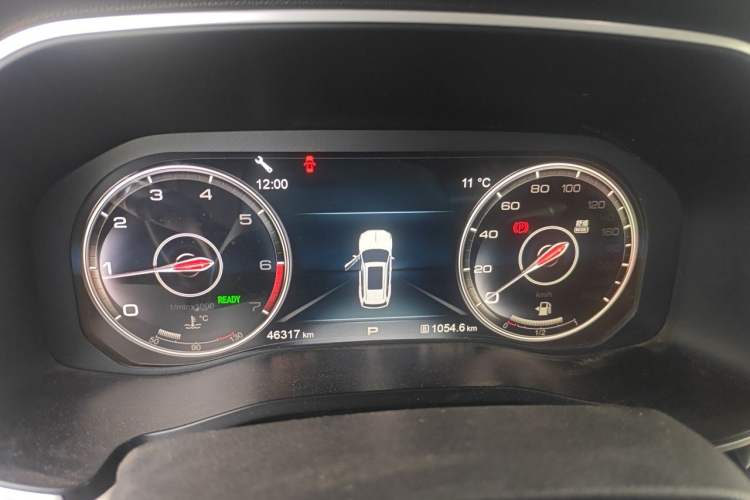 Used Hongqi HS7 2021 2.0T DCT Two-Wheel Drive Smart Connect Flagship Edition Instrument Cluster