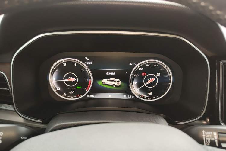 Used Hongqi HS7 2021 2.0T DCT Two-Wheel Drive Smart Connect Flagship Edition Instrument Cluster
