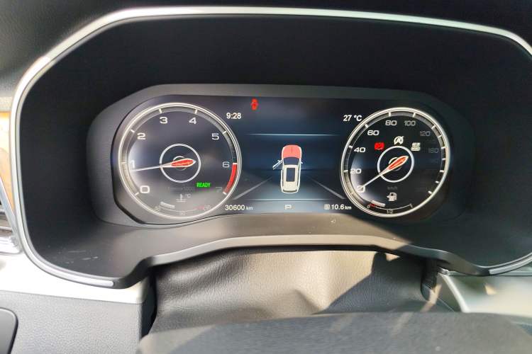 Used Hongqi HS7 2021 2.0T DCT Two-Wheel Drive Smart Connect Flagship Edition Instrument Cluster