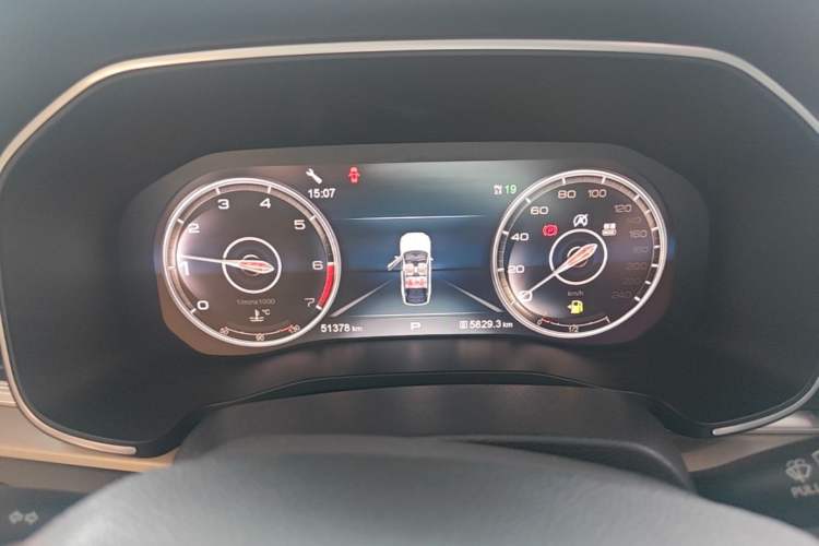 Used Hongqi HS7 2021 3.0T Automatic All-Wheel Drive Smart Connect Flagship Edition Instrument Cluster