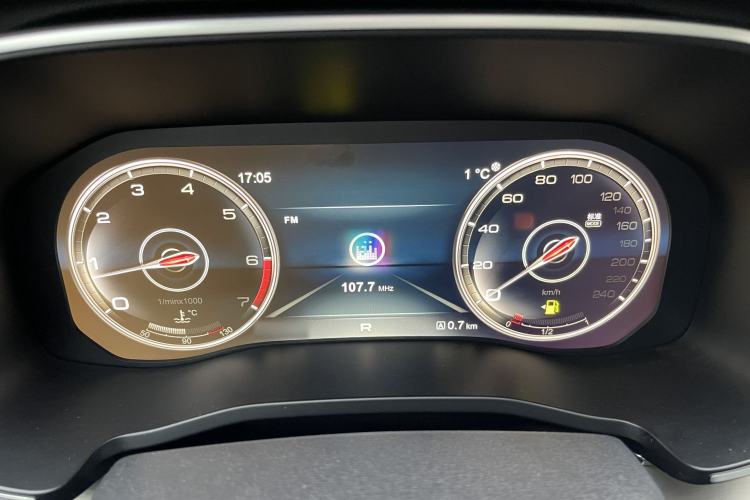 Used Hongqi HS7 2021 3.0T Automatic All-Wheel Drive Smart Connect Flagship Edition Instrument Cluster