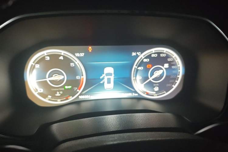 Used Hongqi HS7 2021 2.0T DCT Two-Wheel Drive Smart Connect Flagship Edition Instrument Cluster