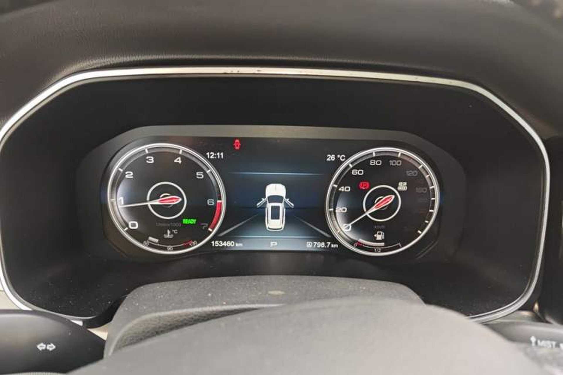 Used Hongqi HS7 2021 2.0T DCT Two-Wheel Drive Smart Connect Flagship Edition Instrument Cluster