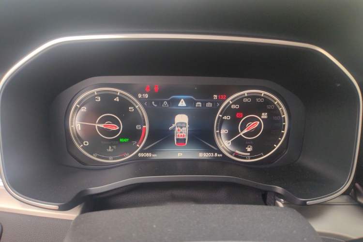 Used Hongqi HS7 2021 2.0T DCT Two-Wheel Drive Smart Connect Flagship Edition Instrument Cluster