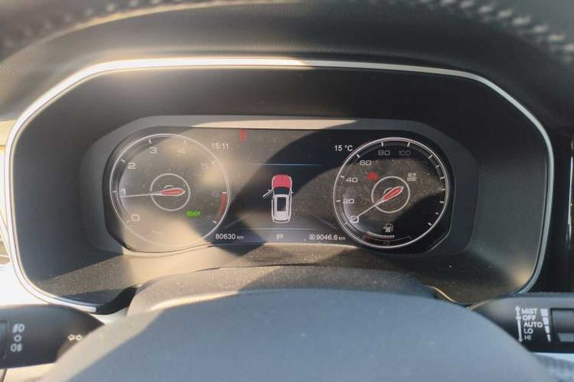 Used Hongqi HS7 2021 2.0T DCT Two-Wheel Drive Smart Connect Flagship Edition Instrument Cluster