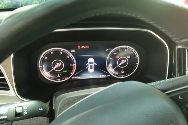 Used Hongqi HS7 2021 2.0T DCT Two-Wheel Drive Smart Connect Flagship Edition Instrument Cluster