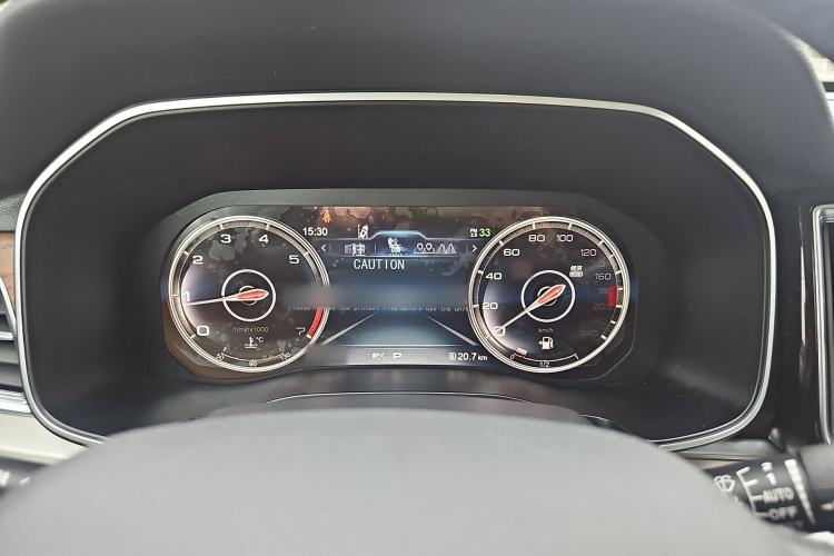 Used Hongqi HS7 2021 3.0T Automatic All-Wheel Drive Smart Connect Flagship Edition Instrument Cluster