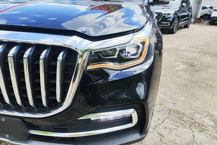 Used Hongqi HS7 2021 3.0T Automatic All-Wheel Drive Smart Connect Flagship Edition Left Front Headlight
