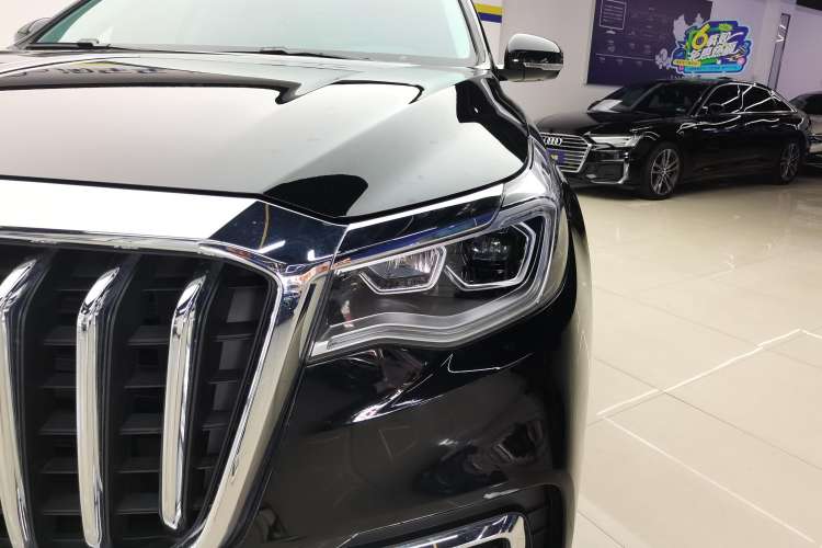 Used Hongqi HS7 2021 3.0T Automatic All-Wheel Drive Smart Connect Flagship Edition Left Front Headlight