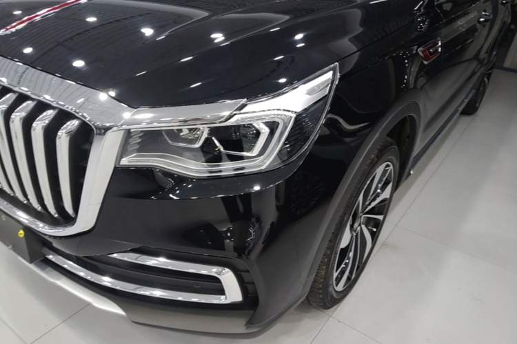 Used Hongqi HS7 2021 2.0T DCT Two-Wheel Drive Smart Connect Flagship Edition Left Front Headlight