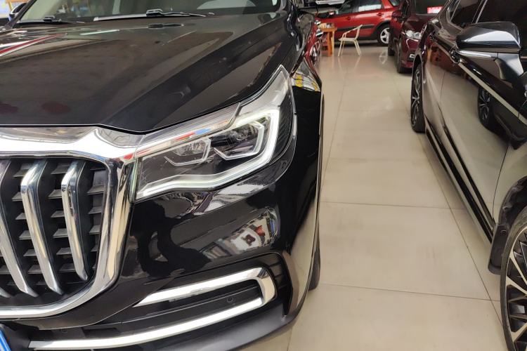 Used Hongqi HS7 2021 2.0T DCT Two-Wheel Drive Smart Connect Flagship Edition Left Front Headlight