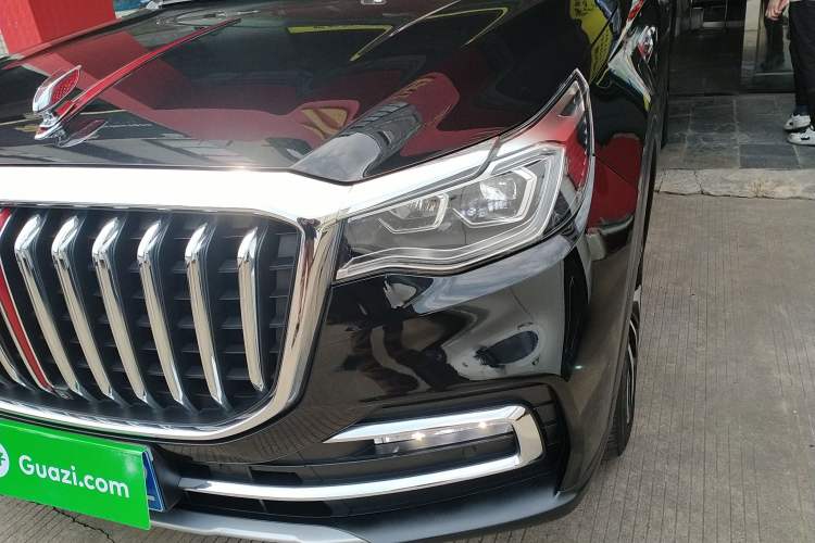 Used Hongqi HS7 2021 3.0T Automatic All-Wheel Drive Smart Connect Flagship Edition Left Front Headlight