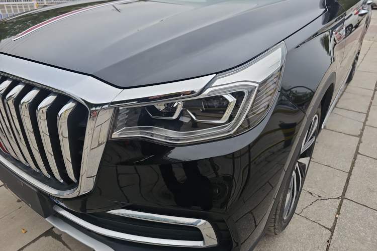 Used Hongqi HS7 2021 3.0T Automatic All-Wheel Drive Smart Connect Flagship Edition Left Front Headlight