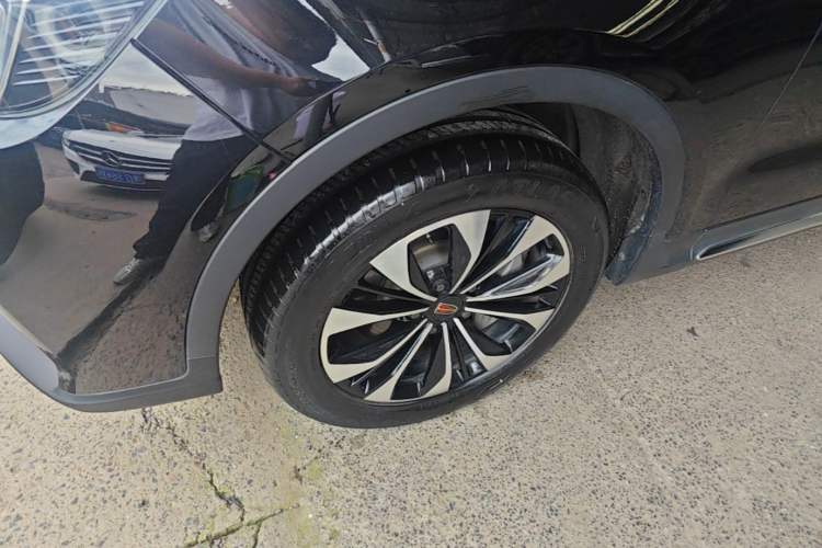 Used Hongqi HS7 2021 3.0T Automatic All-Wheel Drive Smart Connect Flagship Edition Left Front Wheel Hub