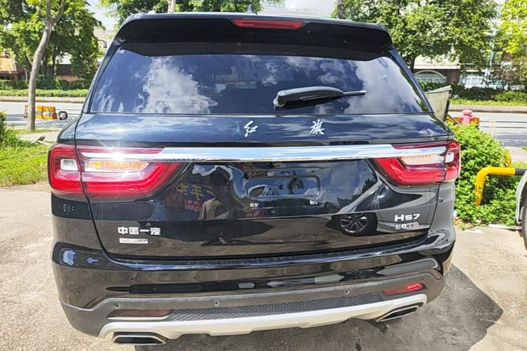 Used Hongqi HS7 2021 3.0T Automatic All-Wheel Drive Smart Connect Flagship Edition Rear