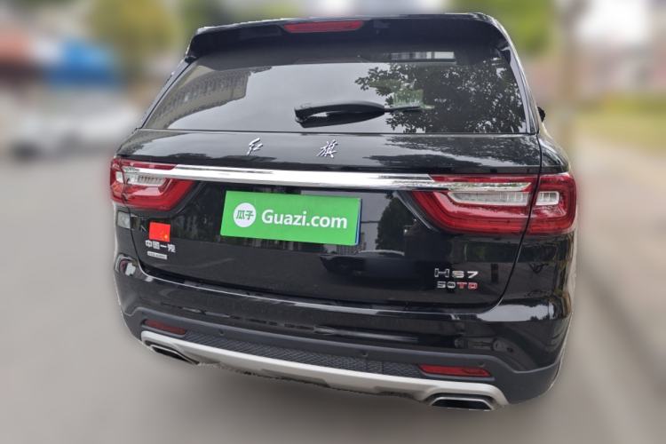 Used Hongqi HS7 2021 3.0T Automatic All-Wheel Drive Smart Connect Flagship Edition Rear