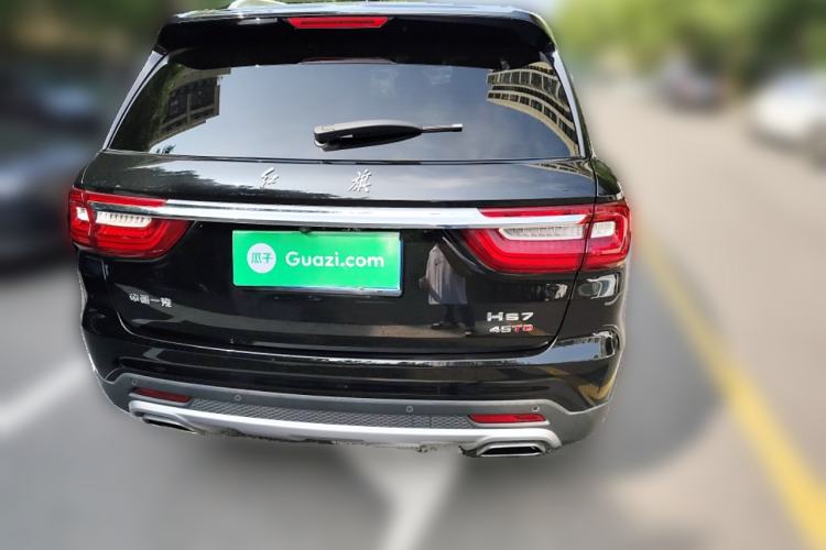 Used Hongqi HS7 2021 2.0T DCT Two-Wheel Drive Smart Connect Flagship Edition Rear