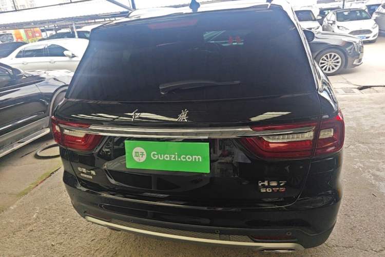 Used Hongqi HS7 2021 3.0T Automatic All-Wheel Drive Smart Connect Flagship Edition Rear