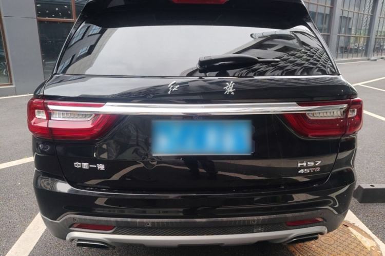 Used Hongqi HS7 2021 2.0T DCT Two-Wheel Drive Smart Connect Flagship Edition Rear