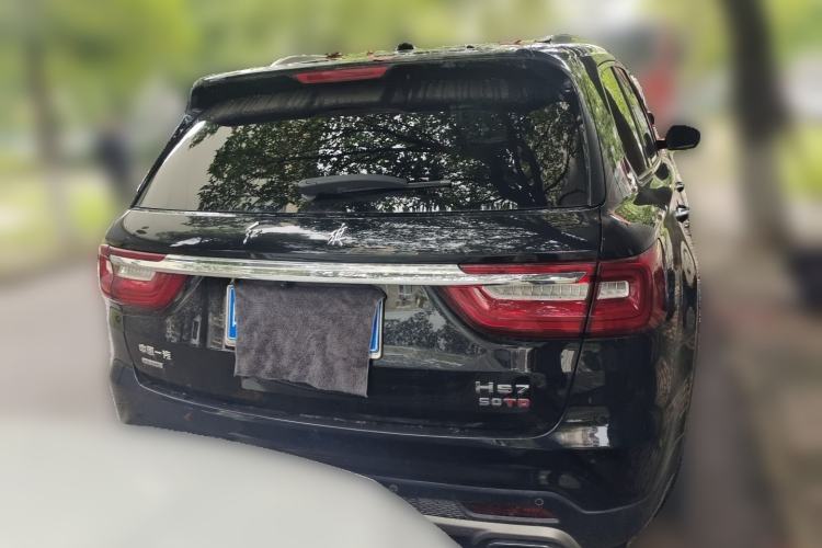 Used Hongqi HS7 2021 3.0T Automatic All-Wheel Drive Smart Connect Flagship Edition Rear