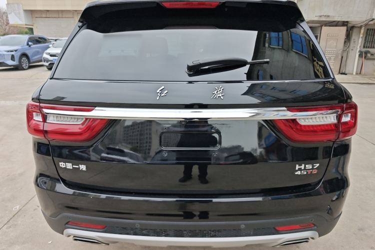 Used Hongqi HS7 2021 2.0T DCT Two-Wheel Drive Smart Connect Flagship Edition Rear