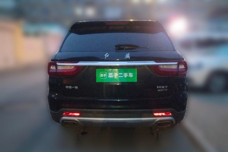 Used Hongqi HS7 2021 2.0T DCT Two-Wheel Drive Smart Connect Flagship Edition Rear