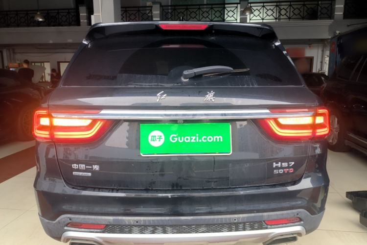 Used Hongqi HS7 2021 3.0T Automatic All-Wheel Drive Smart Connect Flagship Edition Rear