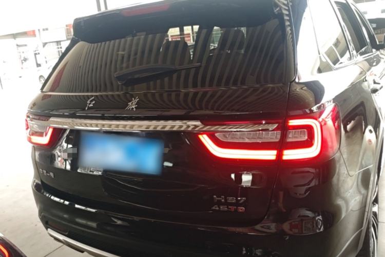 Used Hongqi HS7 2021 2.0T DCT Two-Wheel Drive Smart Connect Flagship Edition Rear