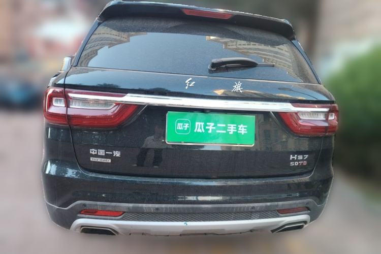 Used Hongqi HS7 2021 3.0T Automatic All-Wheel Drive Smart Connect Flagship Edition Rear