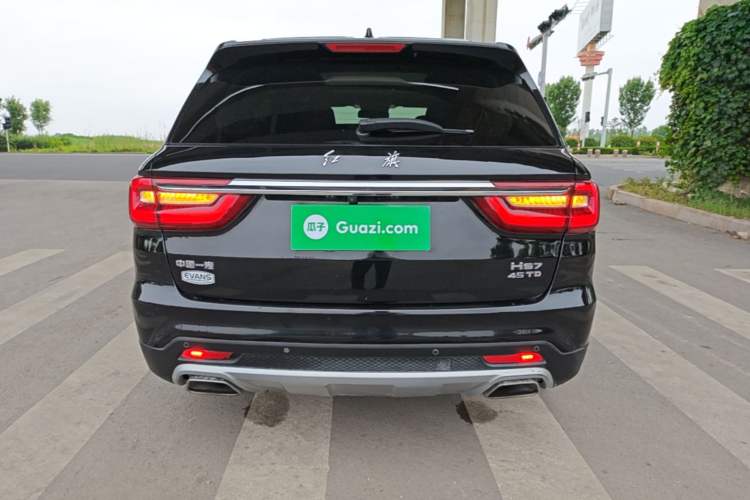 Used Hongqi HS7 2021 2.0T DCT Two-Wheel Drive Smart Connect Flagship Edition Rear