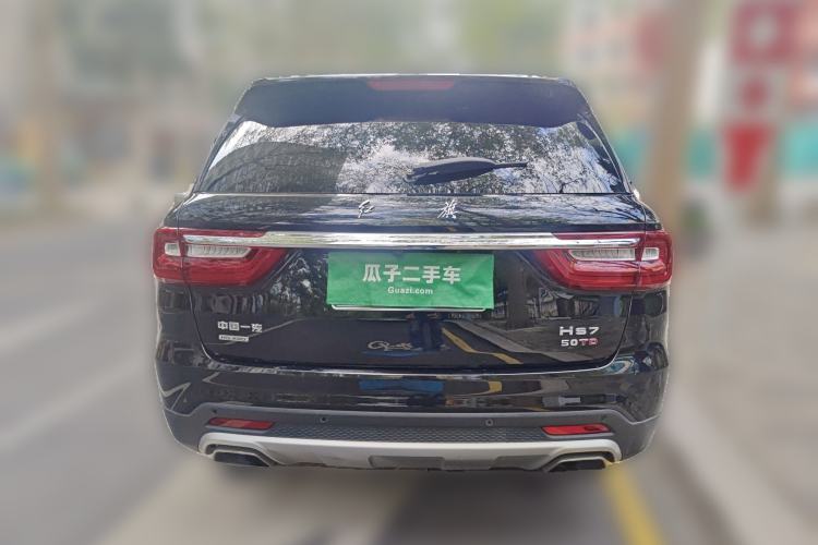 Used Hongqi HS7 2021 3.0T Automatic All-Wheel Drive Smart Connect Flagship Edition Rear