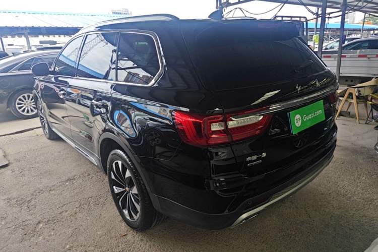 Used Hongqi HS7 2021 3.0T Automatic All-Wheel Drive Smart Connect Flagship Edition Rear Left 45 Deg