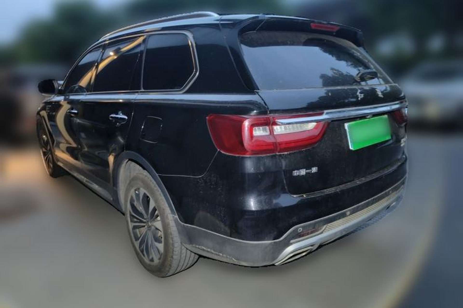 Used Hongqi HS7 2021 2.0T DCT Two-Wheel Drive Smart Connect Flagship Edition Rear Left 45 Deg