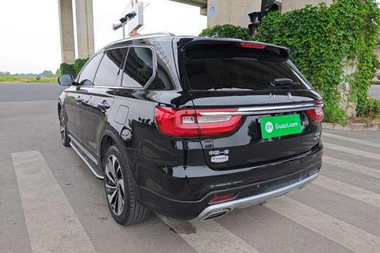 Used Hongqi HS7 2021 2.0T DCT Two-Wheel Drive Smart Connect Flagship Edition Rear Left 45 Deg