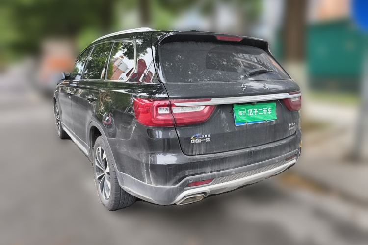Used Hongqi HS7 2021 2.0T DCT Two-Wheel Drive Smart Connect Flagship Edition Rear Left 45 Deg