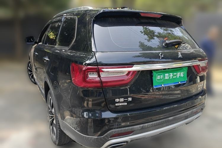 Used Hongqi HS7 2021 3.0T Automatic All-Wheel Drive ZhiLian Flagship Edition Rear Left 45 Deg