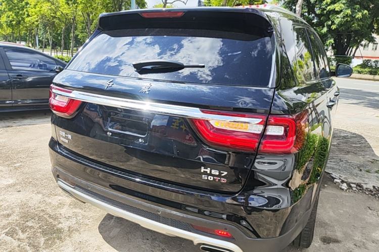 Used Hongqi HS7 2021 3.0T Automatic All-Wheel Drive Smart Connect Flagship Edition Rear Right 45 Deg